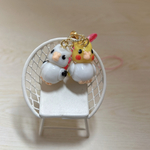 リボンペアオカメストラップ
