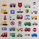 アルバムクラフト♡はたらくくるま/車/クラフトパンチ/ペーパークラフト