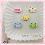 デコパーツ　ねこゲーム　5個セット