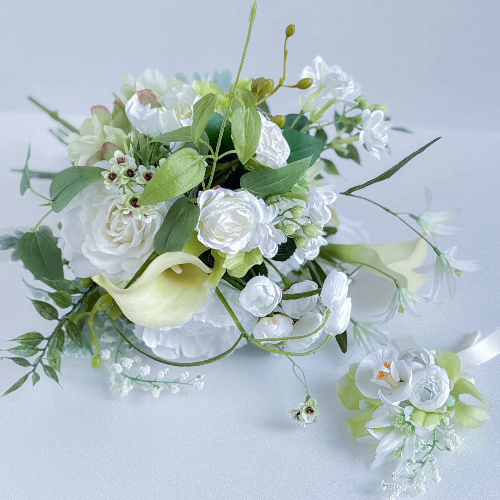 グリーンブーケ - ブーケの人気通販 | minne byGMOペパボ 国内最大級の