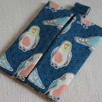和柄☆鳥☆　ポケットティッシュカバー　