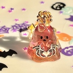 ★ゴルデンハロウィンッ★オレンジと紫のゴーストブラザーズ