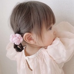 【misakiさん専用】ぷっくり花びらがかわいい お花ちゃん　ベビークリップ　ヘアゴム　キッズヘアゴム　ヘアクリップ　ツイン　