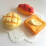 送料無料★パン屋さんのマグネット3個セット