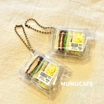 ＊カツサンド&たまごサンド キーホルダー＊パッケージごとシリーズ