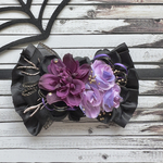 ブラックパープルチョーカー