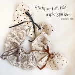 antique frill bib 360° 韓国 つけ襟 フリルスタイ