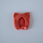 【1/6・21cm22cmドールoutfit】ニャット帽(キャロットS)