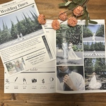 ［yuucoro2525様専用］ブライダル新聞/プロフィールブック_4枚綴じ（半光沢紙）