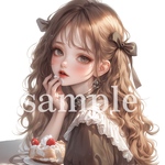 オリジナル人物ステッカー♡No.2731
