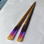 NEW  木とレジン　青池の箸【マジックアワー】
