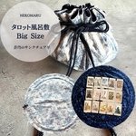 タロット風呂敷 Bigサイズ フランス製トワルドジュイリネン生地×アストロジーベルベット
