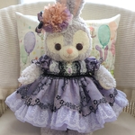 【ハロウィン　ラベンダーカラードレス】