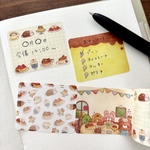 kumao Cafe ロールふせん (4cm×4m)