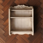 ウォールラック：ホワイト：1/6ドールハウス：即納