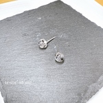 スーパーセブン　天然石一粒ピアス/サージカルステンレス