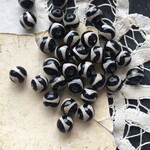 【10粒】8mm/天然石/アゲート /ラウンドビーズ