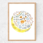 ハロウィン✴︎ 北欧インテリアポスター◻︎