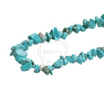 STO-123-G【1連】ターコイズチップビーズ / Turquoise Chip Beads (1 Strand)