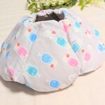 ★Ｂ品（Ｍサイズ）布製エリザベスカラー【犬猫】ビション柄★