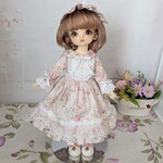 清楚なフラワーワンピースセット