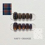 ネイルチップオーダー￤韓国ネイル￤ニュアンス￤チェック￤うるうる￤ぷっくり￤y2k￤秋冬ネイル￤星￤マグネット