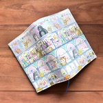 【四六判ソフトカバー用】行きつけのBARのブックカバー　布　yukirmon  ユキエモン　どうぶつ　Ｂ６　