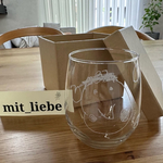 記念やプレゼントに世界に1つだけの手彫りイラストグラス　母の日　父の日　敬老の日