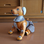 秋のドットスカートセットアップ☆モカ×ブラック