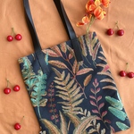 new 🍒A4トートバッグ　高級イギリス輸入生地