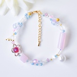 しゅわふわな 桃のソーダなブレスレット