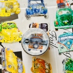 ★9月新入荷★[丁丁DingDing] [DD-042] A52 車車 ダイカットマットPETテープ 切り売り(約5cm×166cm)