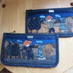 かかしアップリケ長財布　（再）