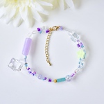 ぶどうヨーグルトとラムネのブレスレット