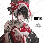 original sticker « no.6918 »     //     人物ステッカー オリジナルステッカー オリジナル人物ステッカー ステッカー cotton melody 