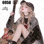 original sticker « no.6958 »     //     人物ステッカー オリジナルステッカー オリジナル人物ステッカー ステッカー cotton melody 