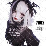original sticker « no.7002 👻🕸 »     //     人物ステッカー オリジナルステッカー オリジナル人物ステッカー ステッカー cotton melody 