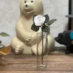 編み染のバラ⑦