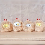 ジューシー！カニフライのきぐるみ ちいちゃいぬいぐるみ ひよこちゃん、あひるちゃん«1匹ずつ»