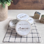 マスキングテープ：　素朴なカントリーな街並み