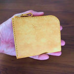 【bingominne様専用】レザー L字ファスナー財布 ウォレット