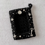 トレカケース　black×silver🗝️