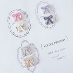 名札付けワッペン　［little present］【2コセット】ワッペン　お名前ワッペン