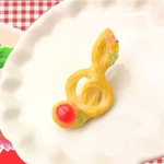 絞り出しクッキーのブローチ