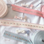 スモックワッペン［ribbon-antique］ポケットワッペン「smock pocket」ワッペン　スモック　オーダーメイド