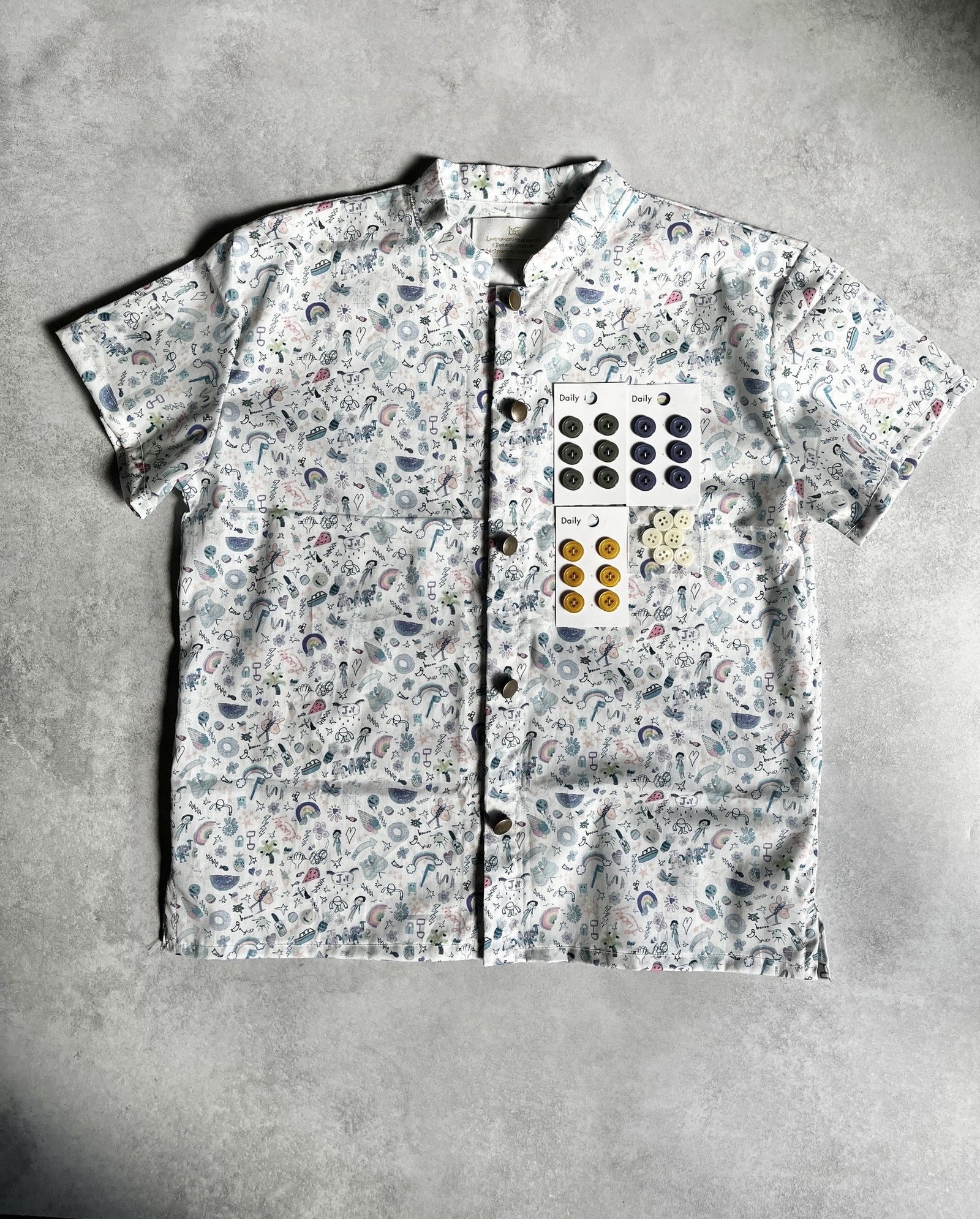 120ｻｲｽﾞ?kidsマンダリンカラーシャツ?