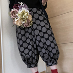 人気❤️定番【♡可愛い】ピエロパンツ🤡★バルーンパンツ♪大きめなドット柄