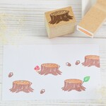切り株のはんこ