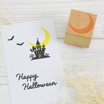 三日月のはんこ ハロウィン クリスマスに