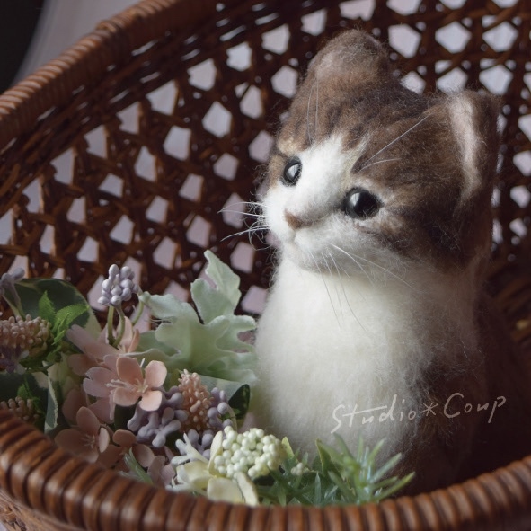 茶トラのハチワレ子猫さん - STUDIO＊COUP | minne byGMOペパボ 国内